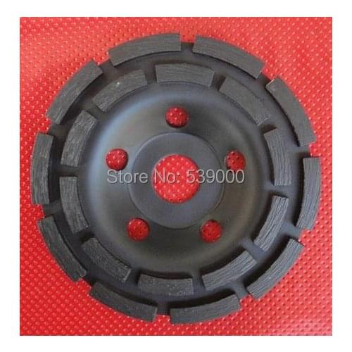 Free shipping 2pcs New diamond grinder cup wheel 125mm, grinding discs tools for concrete,marble,granite