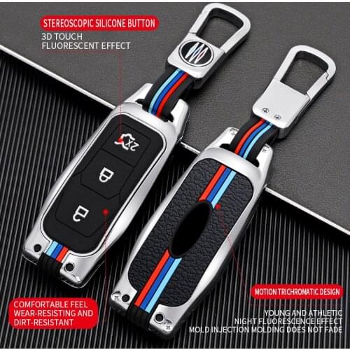 Car Remote Key Case Full Cover For Ford MK3 MK4 MK5 Fiesta Ecosport Kuga Explorer Edge Mustang 3 4 ST Mondeo Key Holder
