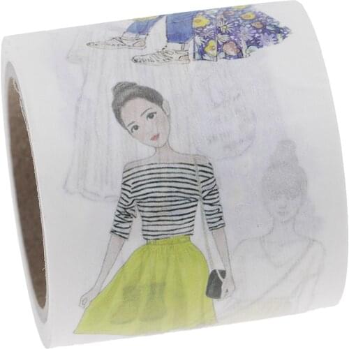 Decorative Washi Masking Tapes for DIY Scrapbook Crafts And Gifts Wrapping