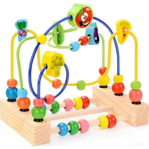 Children Baby Puzzle Vegetables rao zhu Building Blocks Quality Toys 18 a Month Baby 1-2-3-6 Years Old toys for children