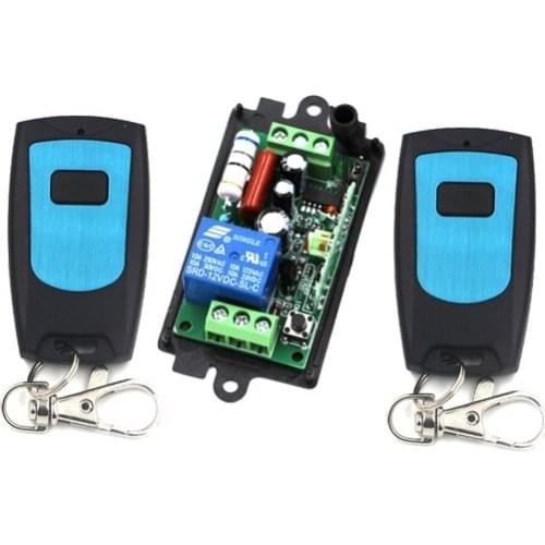 HOT 1Ch AC220V 10A RF Wireless Remote Control Switch Transmitter&Receiver/ Wireless Remote Controller For Water Pump SKU: 5336
