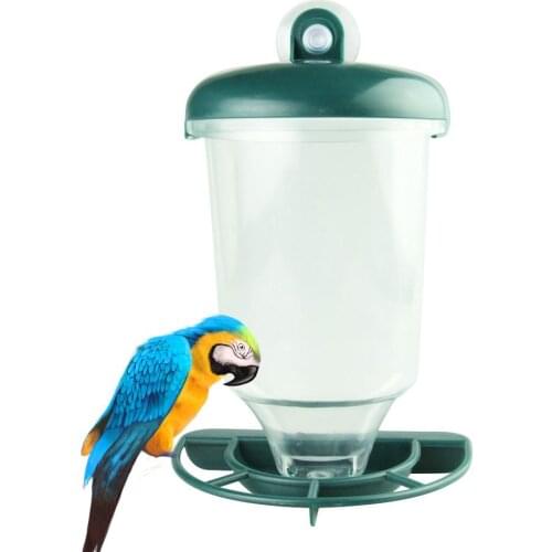Hot Hanging Bird Feeder Seeds Peanut Food Container Garden Automatic Feeding Tool