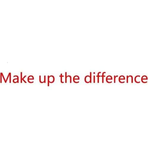 Make up the difference