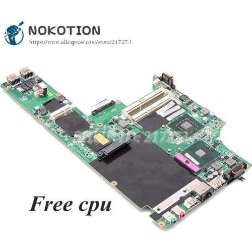 NOKOTION For Lenovo thinkpad SL410 laptop motherboard 14 Inch 63Y2096 Mainboard GM45 DDR3 free cpu