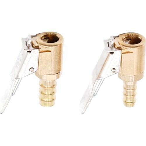 Car Air Pump Thread Nozzle Adapter Car Air Pump Adapter Fast Conversion Head Clip Type Nozzle Auto General Tools