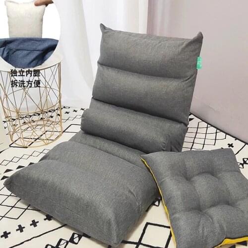 New lazy sofa tatami folding Chair removable single luxury sofa living room bedroom lounge chair Adjustable Sleeping Sofa Bed