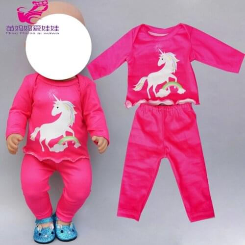 Baby doll clothes fit for 43cm new born baby dolls clothes18" og girl doll clothes toys doll outwear