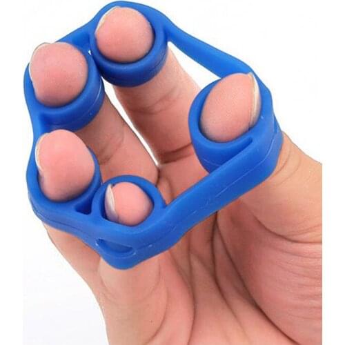 Finger Puller Elastic Silicone Finger Exercise Strength Tension Trainer Arthritis Therapy Assist Tool For Practicing Guitars