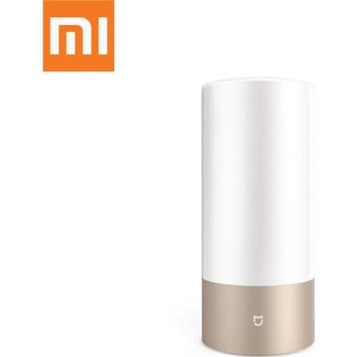 Original Xiaomi Mi Bedside Lamp Mijia Smart Light Indoor Bed Light 16 Million RGB Colors Changing Bluetooth WiFi Touch Control