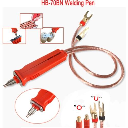 HB-70B Spot Welding Pen handle For 18650 Lithium Battery Production DIY Pulse Welding Pen Remote Welder Large Size Battery Pack