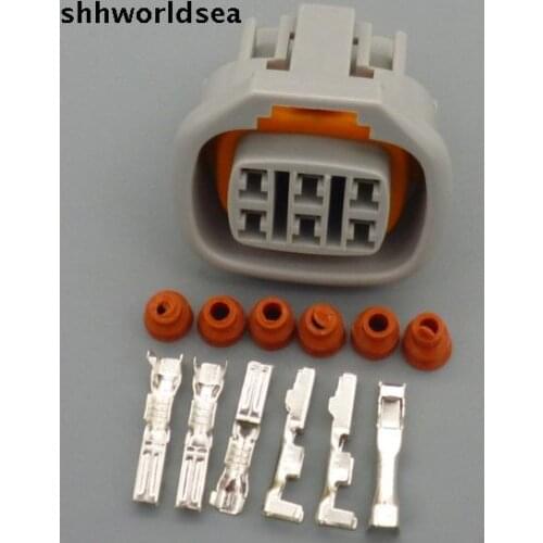 Shhworldsea 6P 1JZGTE Idle Air Control Valve Connector IAC Engine Speed ISCV Wire Case For Toyota 1JZ 2JZ Lexus