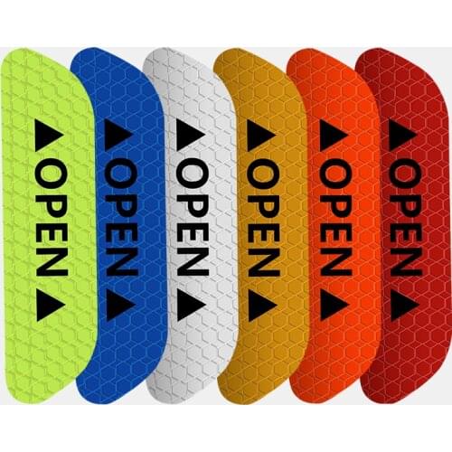 Reflective Stickers for Cars Scratch Blocking Reflective Strips Traffic Safety Car Body Luminous Personalized Stickers