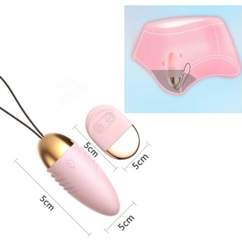 Kegel Exerciser 10cm Wireless Jump Egg Vibrator Egg Remote Control Body Massager for Women Adult Sex Toy Sex Product lover games