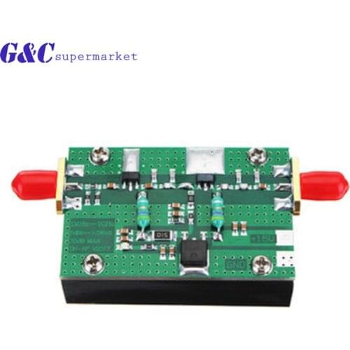1MHz-1000MHZ 35DB 3W HF VHF UHF FM transmitting power amplifier for ham radio electronics compatible board diy electronics