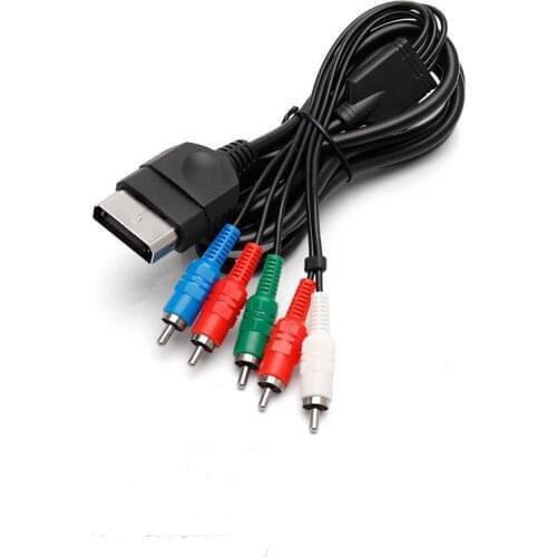 10 Pcs Component AV Cord Cable for Microsoft Xbox Console System