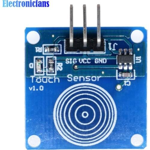 10Pcs TTP223 TTP223B Jog Digital Touch Sensor Capacitive Touch Touch Switch Modules Accessories For Arduino 2-5.5V Power Supply