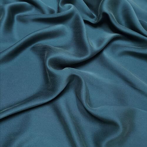 100% SILK CHARMEUSE SATIN 140cm width 20momme Silk Heavy Satin Fabric Stone Sand Washed Matt Color