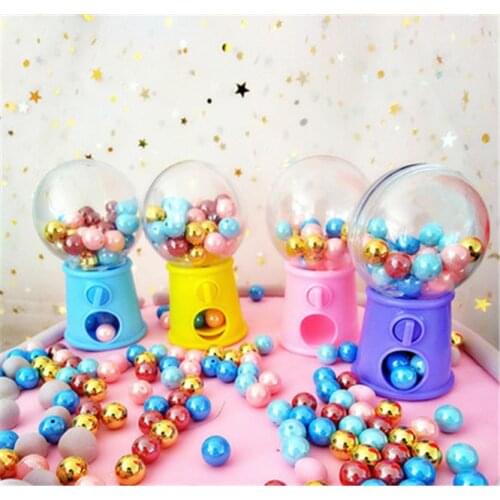 12 PCS/LOT Children Cute Sweets Mini Candy Machine Bubble Dispenser Baby Christmas Birthday Best Gift for Kids Party decoration