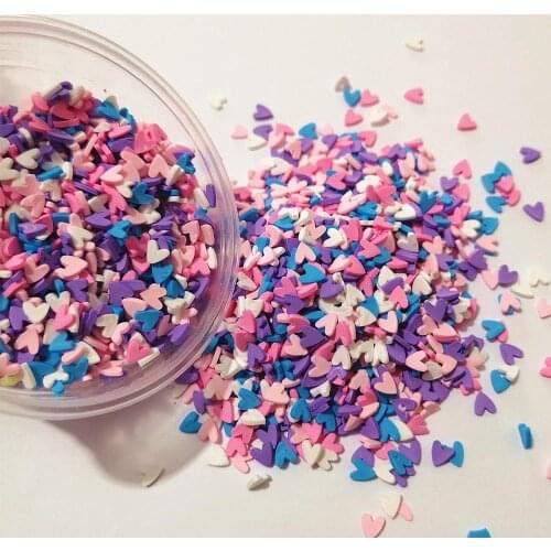 50g DIY Polymer Clay Fake Candy Sweets Sugar Sprinkle Decorations For Fake Cake Dessert Simulation Food Dollhouse
