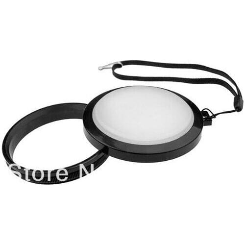 Freeshipping 49mm White Balance Lens Filter Cap with Filter Mount WB for canon nikon pentax 49 mm lens