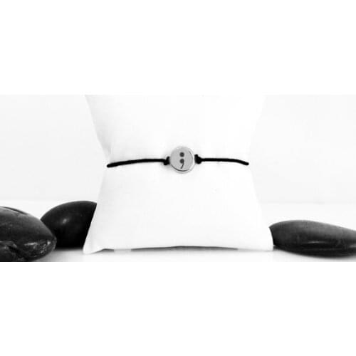 Semicolon Bracelet Jewelry Suicide Awareness Suicide Prevention bracelets Jewelry YLQ0517