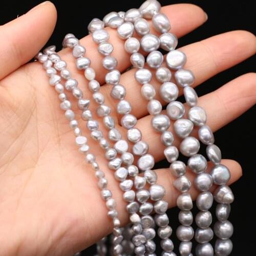 100% Natural Pearl Beads Charm Freshwater Irregular Loose Pearl Beads for Jewelry Making Necklace Bracelet Crafts Accessories