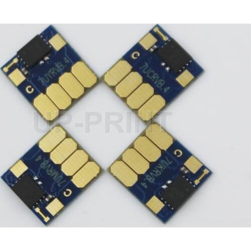 UP 4pcs Auto Reset Chip compatible For HP973 974 972 975 ink Cartridge CISS Chips For HP PageWide Pro 352 377 452 447 552 577