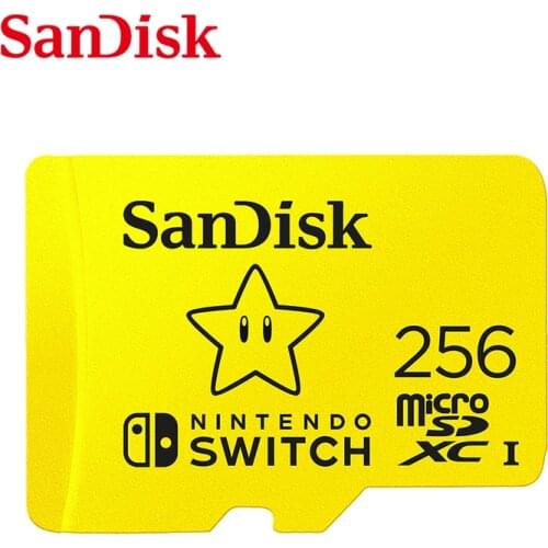 New SanDisk Memory Card 256GB 128GB 64GB Micro sd card Class10 UHS-1 flash card Memory Microsd for Nintendo Switch TF/SD Card