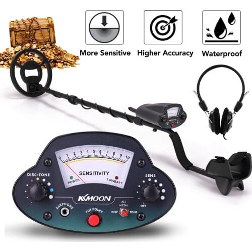 KKmoon MD-5070 8.7 Inch Waterproof Search Coil Handheld Portable Metal Detector Metal Detecting Tool Treasure Gold Metal Finder