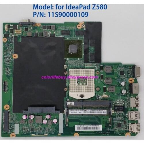 Genuine 11S90000109 90000109 DALZ3AMB8E0 SLJ8E w N13P-GL-A1 GPU Laptop Motherboard Mainboard for Lenovo Z580 Notebook PC