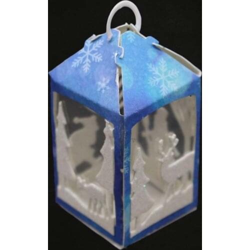 YINISE SCRAPBOOK Metal Cutting Dies For Scrapbooking Stencils SNOW BOX BAG DIY PAPER Album Cards Making Embossing Die CUT Cuts