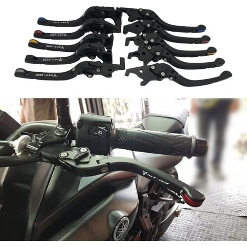 Semspeed Foldable levers For Yamaha MT-09 SP Tracer 900 GT 2021 CNC Adjustable Brake Clutch Levers Left Right for MT 09 Tracer