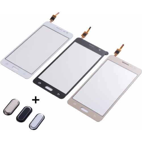 For Samsung Galaxy J2 Prime SM-G532F G532 Touch Screen Digitizer Front Glass Panel+Home Button Return Key Keypad