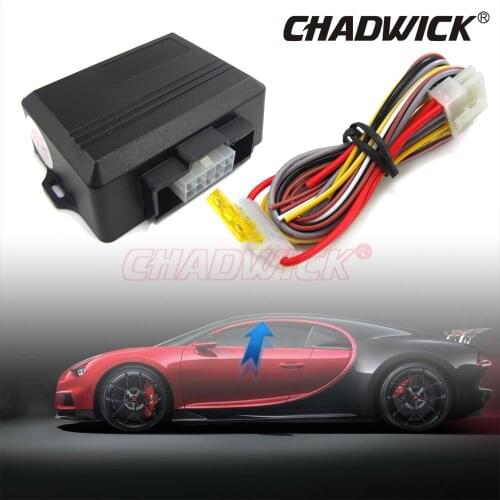 12v Power window closer system for 2 doors Intelligence automatically close the windows Compatible with car alarm CHADWICK PW02