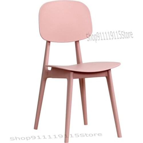 Nordic Minimalist Dining Chair Outdoor Leisure Chair Tea House Restaurant Simple Modern Color Apartment