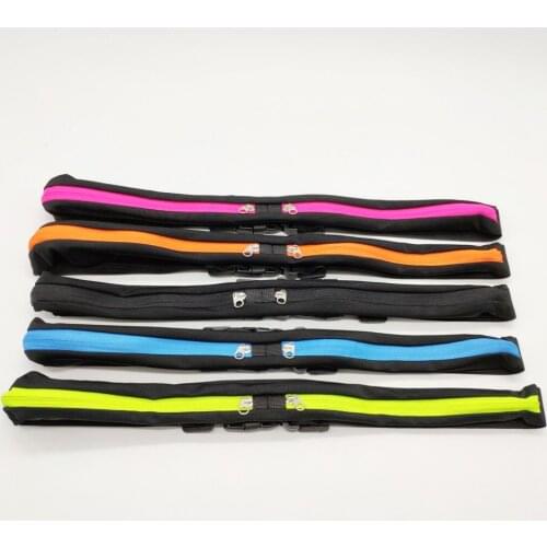 Outdoor Stretch Sports Waist Bag Men Women Running Fitness Cycling Waterproof Invisible Belt Anti-Theft Cell Phone Bag