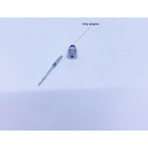 Dentreal Converter adapter for using contra-angle bits with rathet