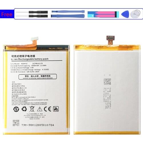 6000mAh Battery For AGM X2 X2 SE