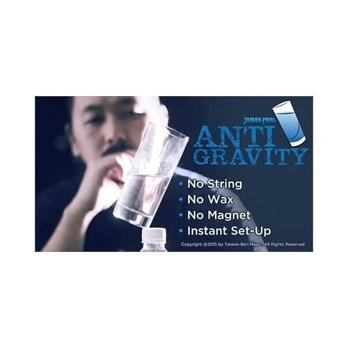 Antigravity Trick by James Paul Magic Tricks Props gimmicks Glass cup Stage Close Up Magic Illusions Commedy Accessories