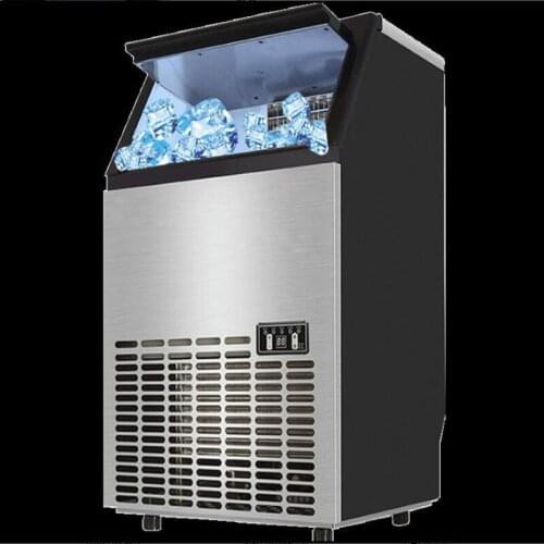 Large Automatic Ice Maker Automatic Cleaning Commercial Intelligent Automatic Square Ice Machine