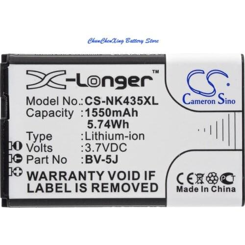 Cameron Sino 1550mAh Battery BV-5J for Nokia/Microsoft Lumia 435, Lumia 532