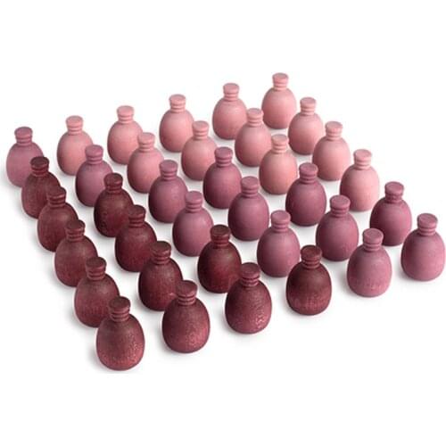 Baby Creative Mandala Toys Loose Parts Kids Pineapple Petal Snowflake Blocks Nordic Sensory Toys Beech Wood Montessori Blocks