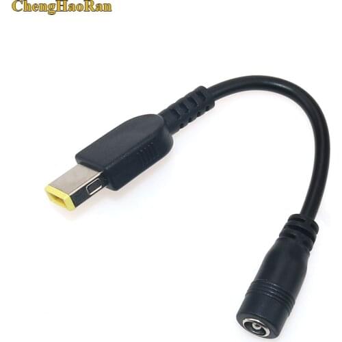 For Lenovo ThinkPad YOGA 11 13 G500 G505 DC Jack Cord 5.5*2.5mm Round Jack to USB Square connector Power Adapter Converter Cable