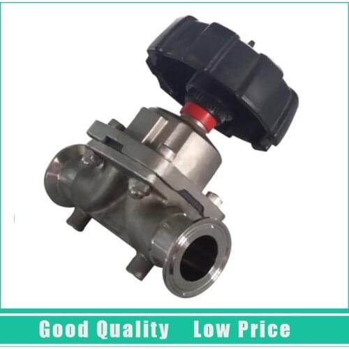 DN10 Mini Stainless Steel Manual Valve Diaphragm Valve