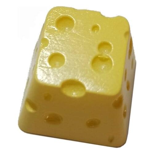 Cheese Cake KeyCaps Customized OEM R4 Profile Resin Keycap For Cherry Mx Gateron Switch Mechanical Keyboard