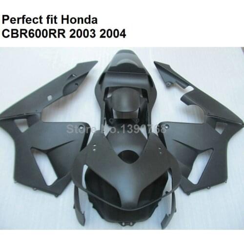 Hull work kit for Honda fairings CBR 600RR 03 04 metta black fairing kit CBR600RR F5 2003 2004 BM75