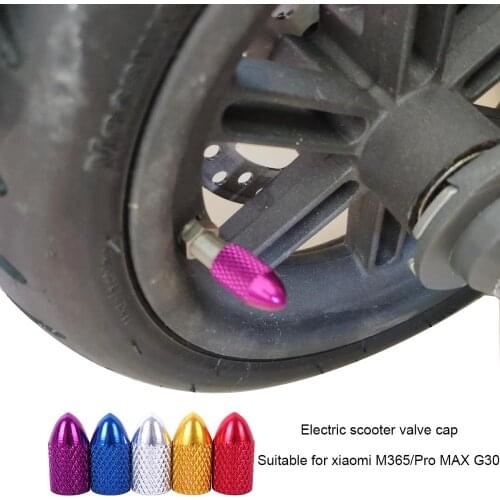 2pcs electric scooter colorful valve cap for xiaomi M365/Pro MAX G30 electric scooter accessories