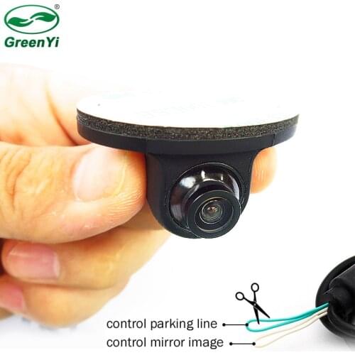MiNi 360 Degree Rotation HD CCD Parking Assistance Camera Front / Side / Rear View Camera For Car DVD Monitor