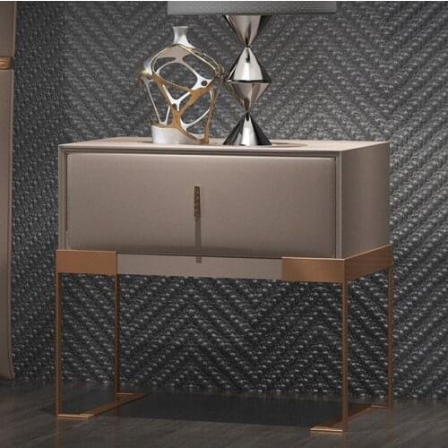 Northern European Solid Wood Bedside Cabinet Simple Cabinet Bedroom Ins Wind Net Red Storage Cabinet