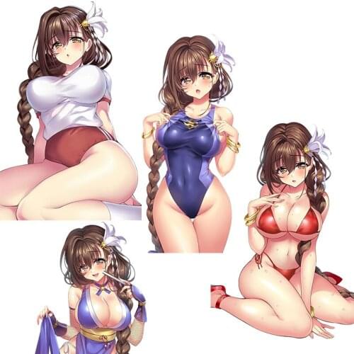 Three Ratels CA100 Mizugi Kanojo Anime Car Sticker Vinyl PVC Decal For Wall Laptop Waredrobe